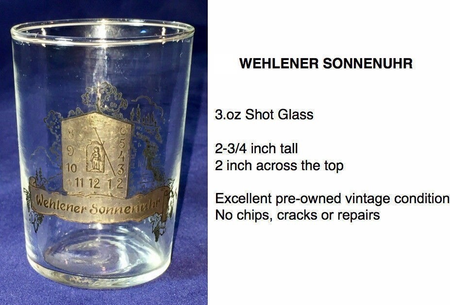 Assorted UNIQUE VINTAGE SHOT GLASSES each sold separately