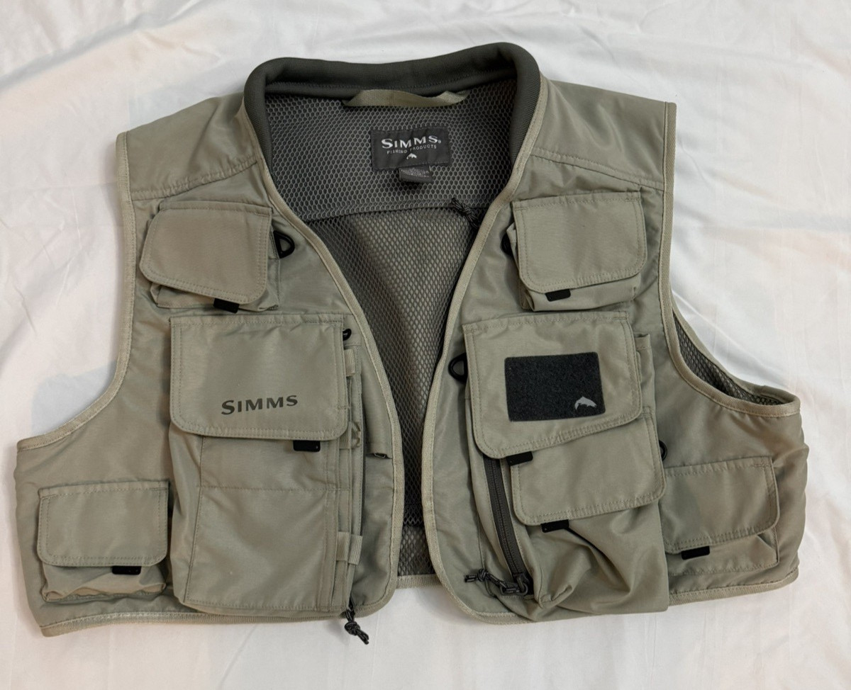 Men\'s L Simms Fishing Vest Men\'s L Simms Fishing Vest