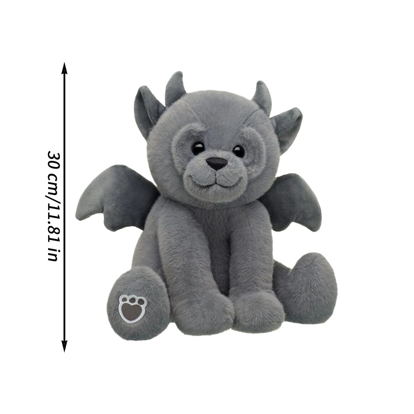 Gargoyle Teddy Bear Soft Cartoon Animal Doll Halloween Bear Plush Toy -US Stock Gargoyle Teddy Bear Soft Cartoon Animal Doll Halloween Bear Plush Toy -US Stock