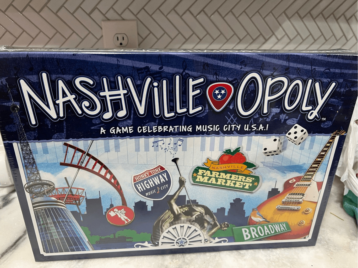 NEW Nashville Opoly Board Game NEW Nashville Opoly Board Game