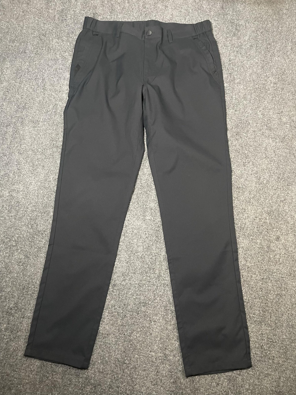 Jack Archer Pants Mens 34x30 Gray Microfiber Chino Straight Leg Casual Travel
