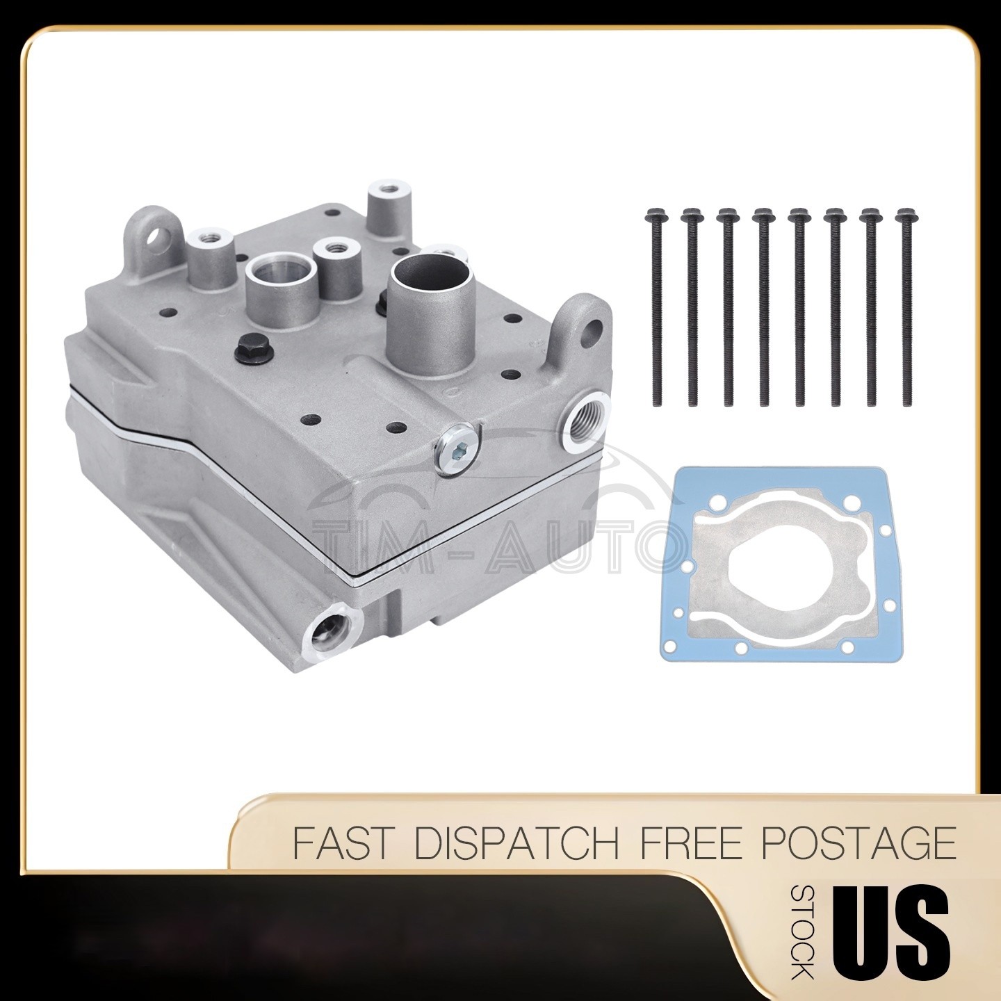 New Air Brake Compressor Cylinder Head Fit For PACCAR MX13 2121411 2139800