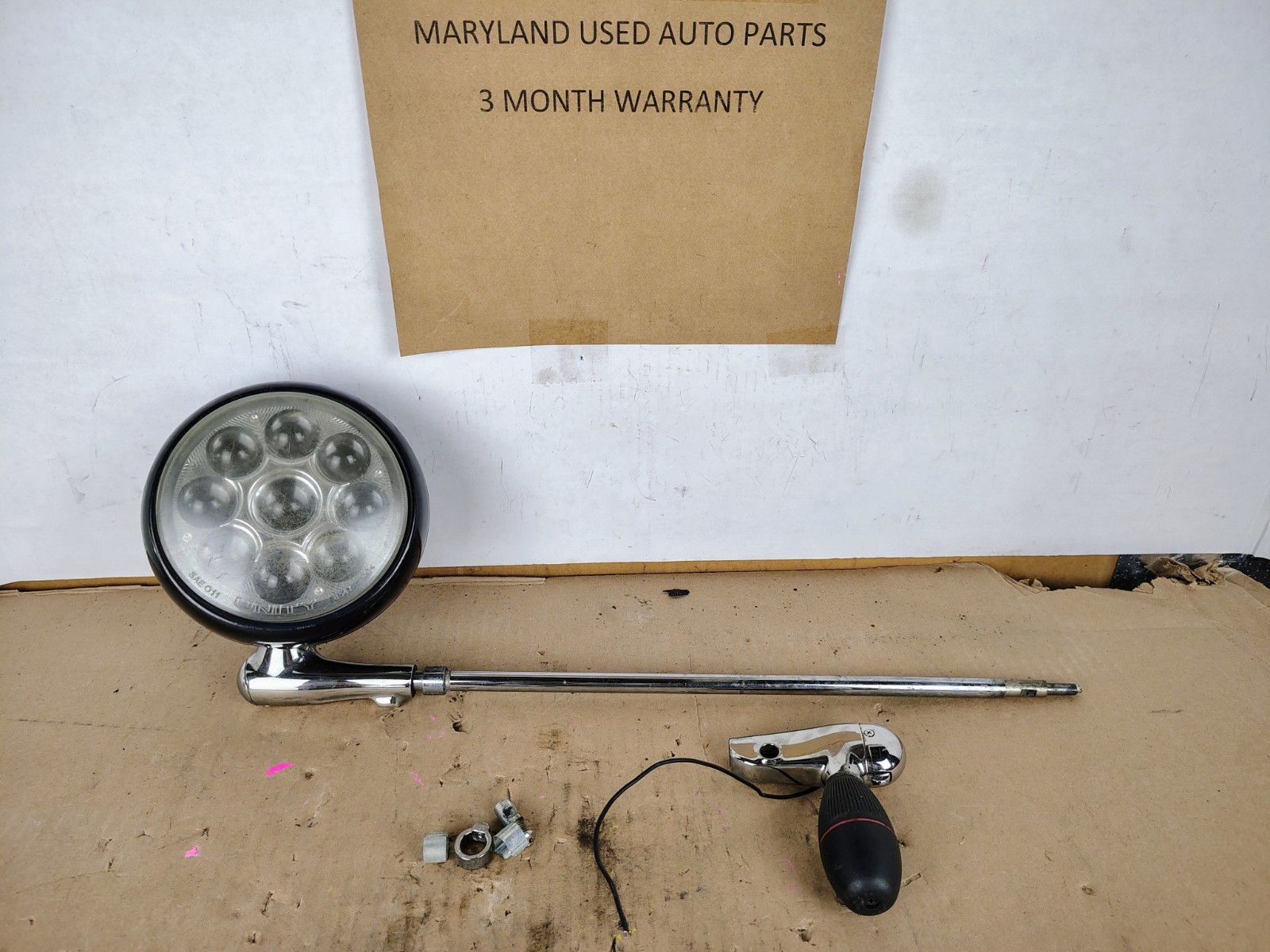 2013-2019 LED FORD TAURUS POLICE INTERCEPTOR SEDAN DRIVER SIDE UNITY SPOTLIGHT 2013-2019 LED FORD TAURUS POLICE INTERCEPTOR SEDAN DRIVER SIDE UNITY SPOTLIGHT