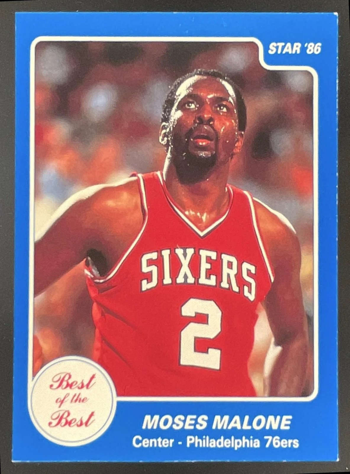 1986-87 Star Best of the Best #10 Moses Malone