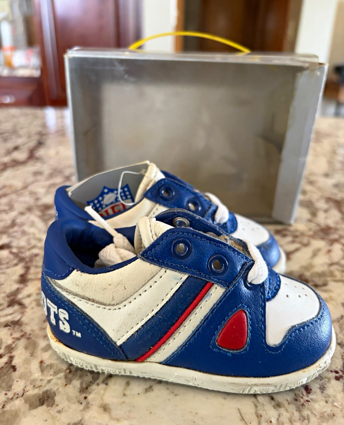 Vintage Starter New England Patriots Toddler SneakersTags Attached Collectible Vintage Starter New England Patriots Toddler SneakersTags Attached Collectible