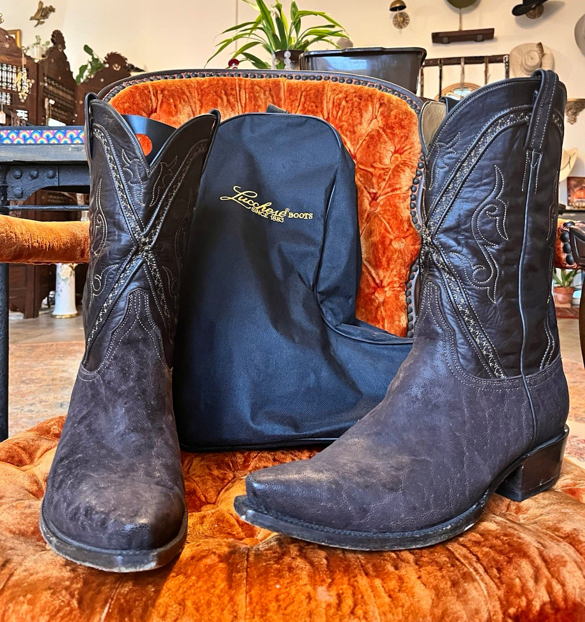 Lucchese Classics Handmade in USA Rare Exotics 🐘👂Cowboy boots - western wear Lucchese Classics Handmade in USA Rare Exotics 🐘👂Cowboy boots - western wear
