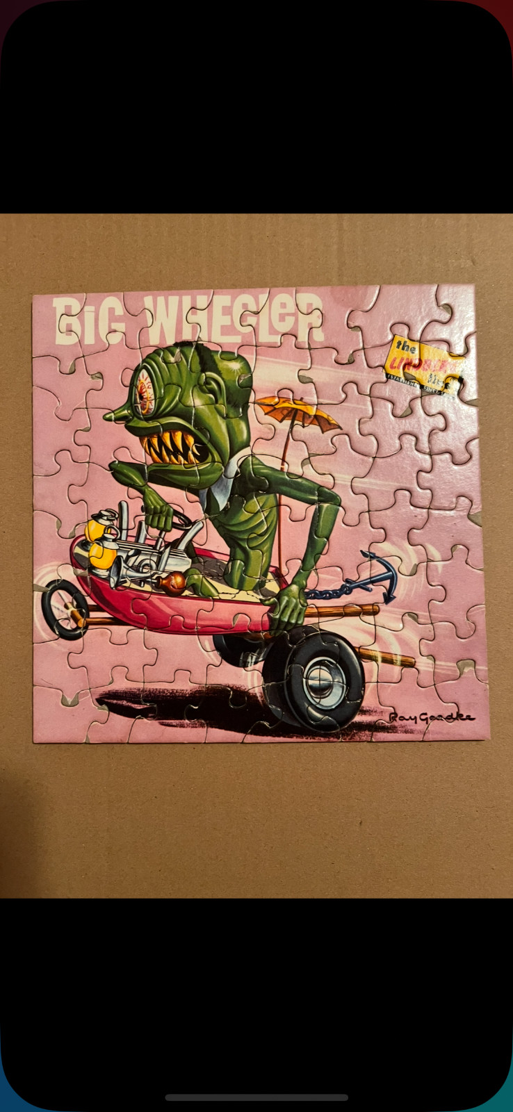 Tuco Lindy Loony’s Big Wheeler Puzzle and Box