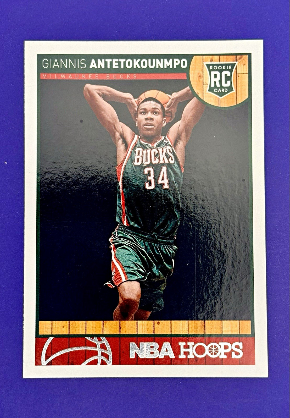 Panini 2013-14 NBA Hoops Giannis Antetokounmpo Bucks #275 Rookie Base PRISTINE