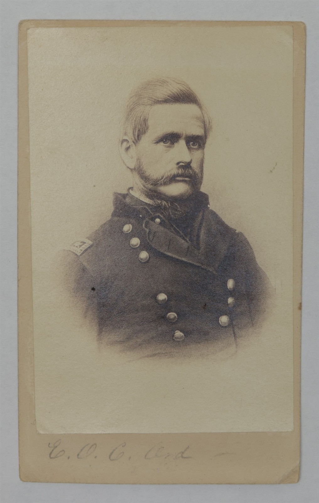 Civil War Major General Edward O.C. Ord Union Army CDV Photograph
