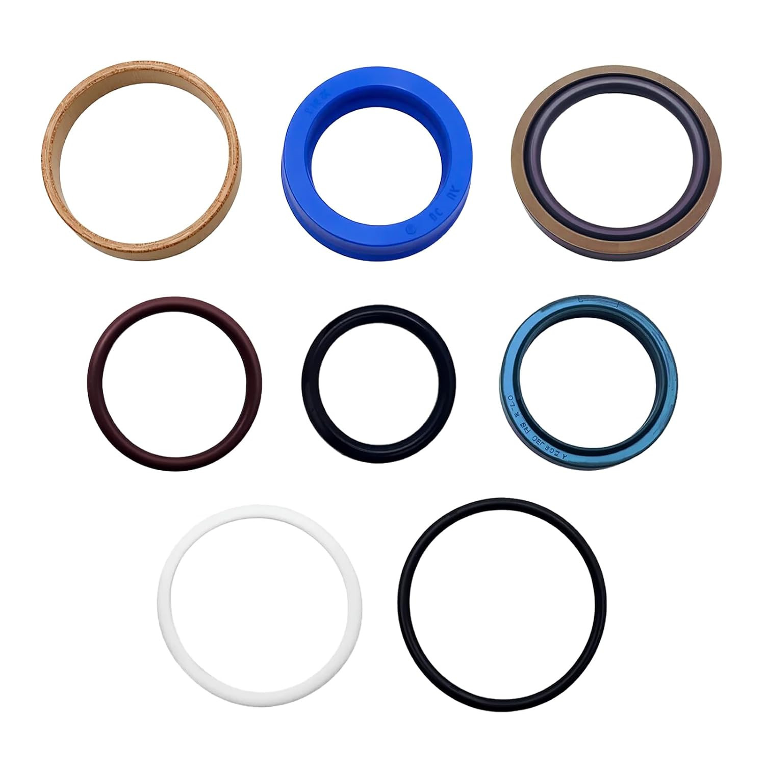 Boom and Bucket Cylinder Seal Kit Replaces 7J273-63400 Fit for Kubota
