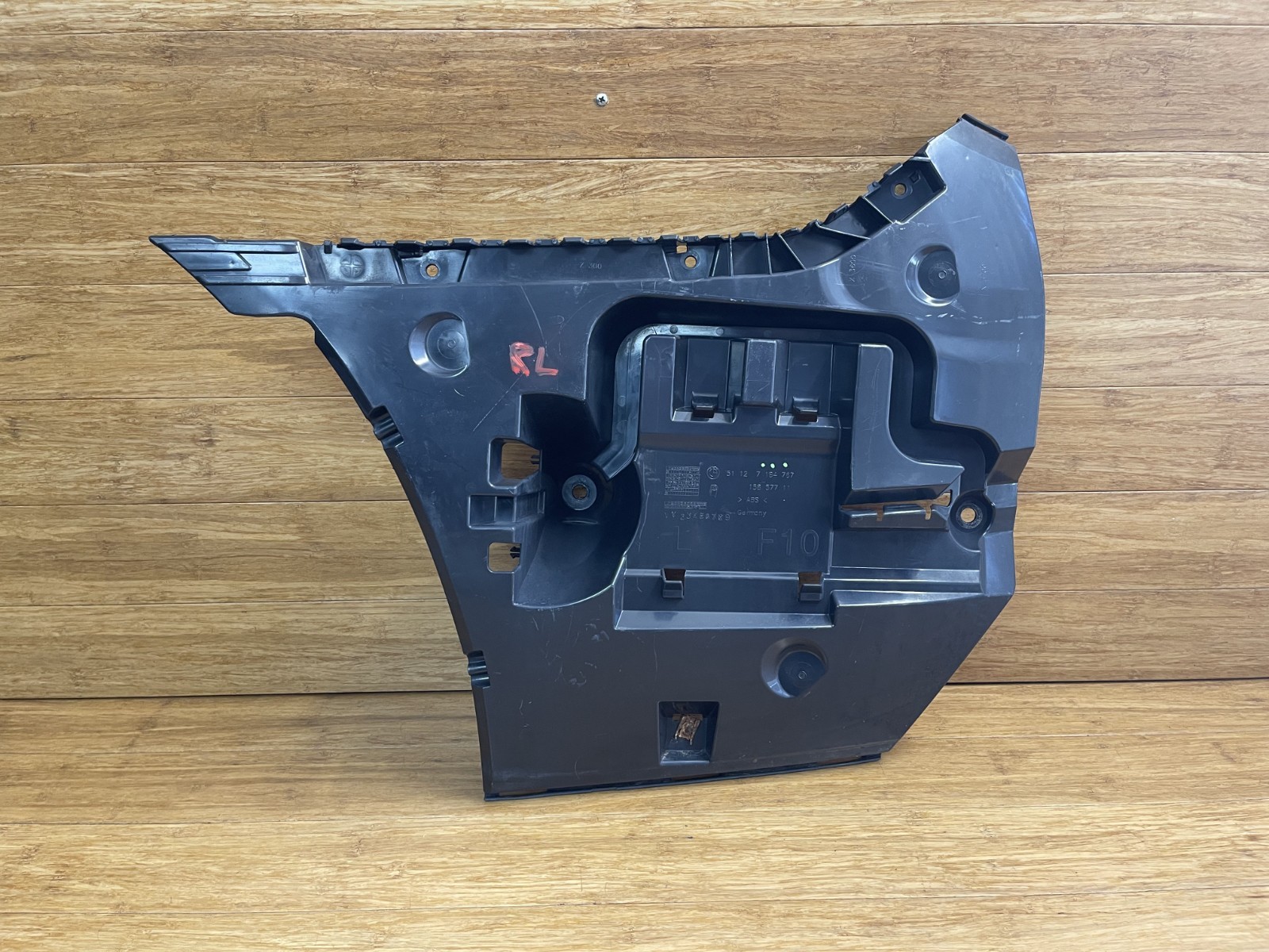 2011-2016 BMW 535xi F10 Bumper Support Mount Bracket Rear Left Side 7184767 OEM