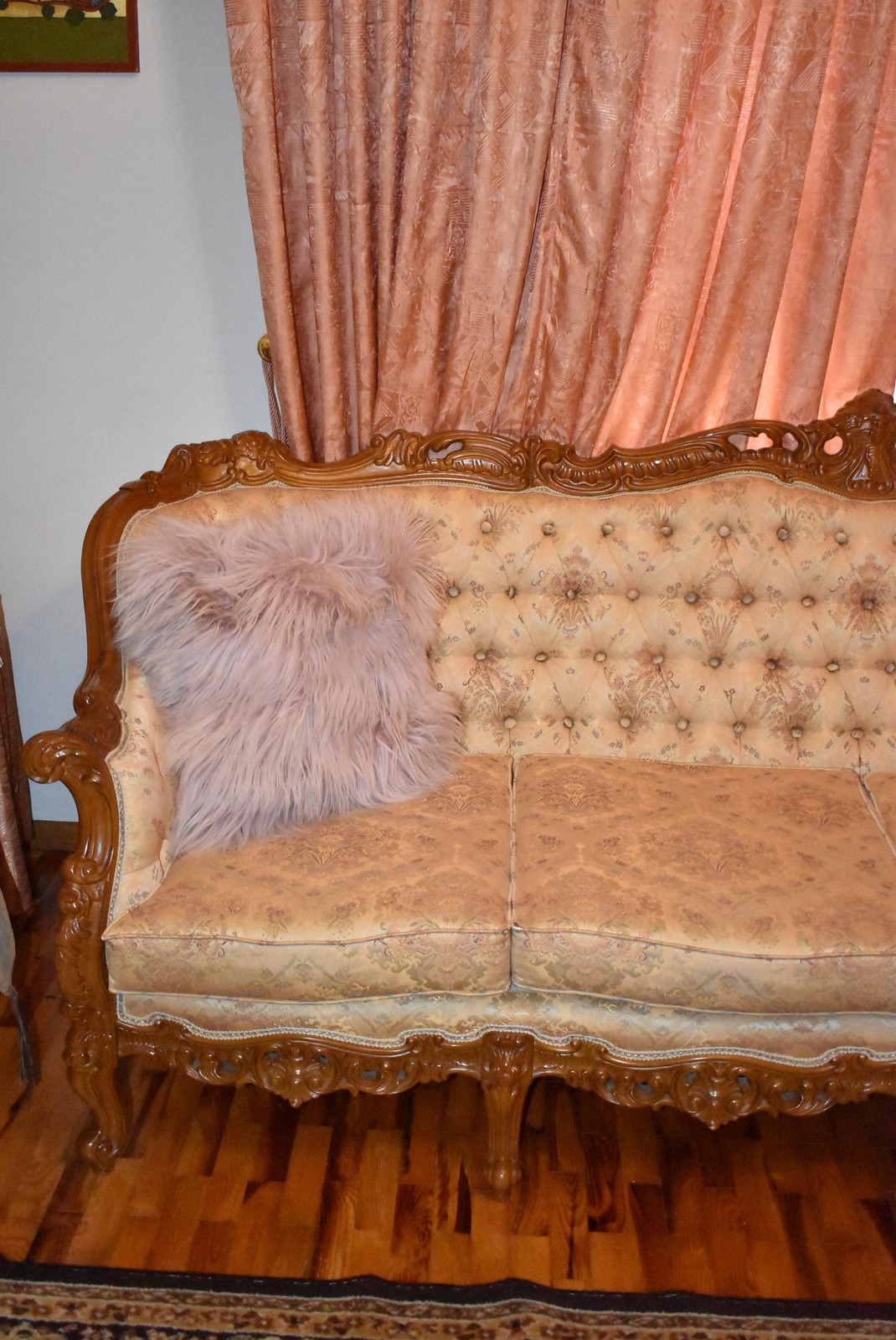 Mongolian Sheepskin Pillows | Baby Pink Fur Sheepskins Pillows | Mongolian Lamb