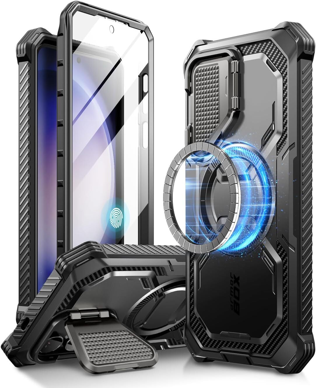 For 2024 Samsung Galaxy S24+ Plus, i-Blason Armorbox DualLayer Case Camera Cover