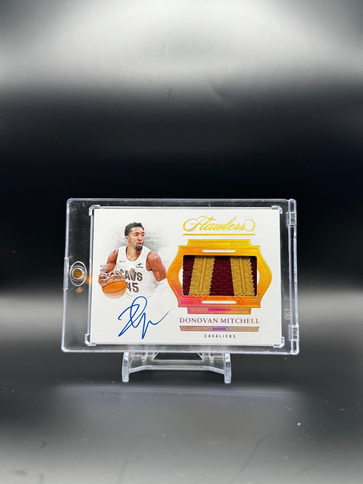 2024 Panini Flawless - Horizontal Patch Auto Donovan Mitchell [#\'d/10] #HPA-DMC