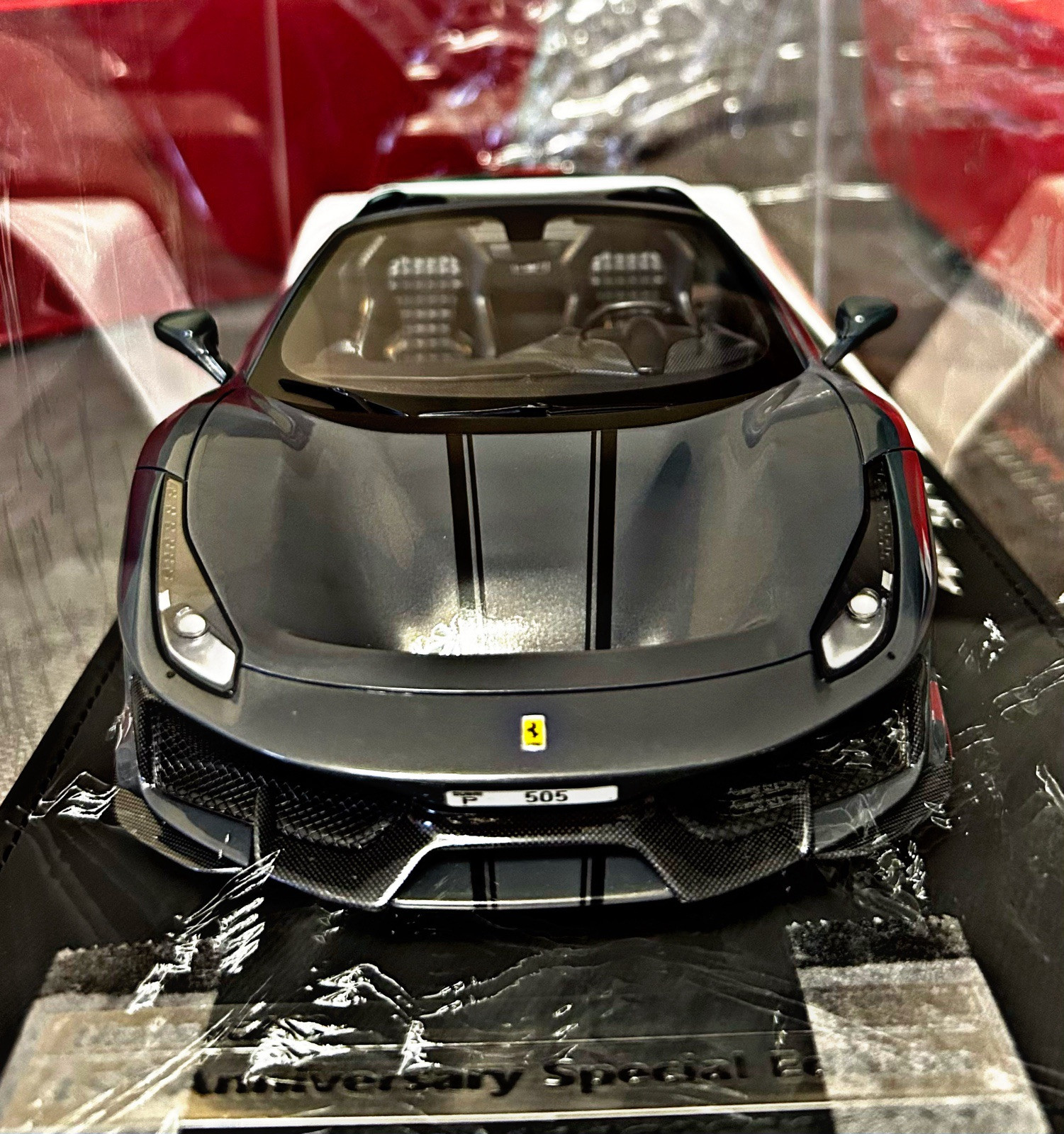 1:18 BBR FERRARI 488 PISTA SPIDER 2018 BLUE ELDER No D&G MR AMALGAM H&H 29/48 1:18 BBR FERRARI 488 PISTA SPIDER 2018 BLUE ELDER No D&G MR AMALGAM H&H 29/48