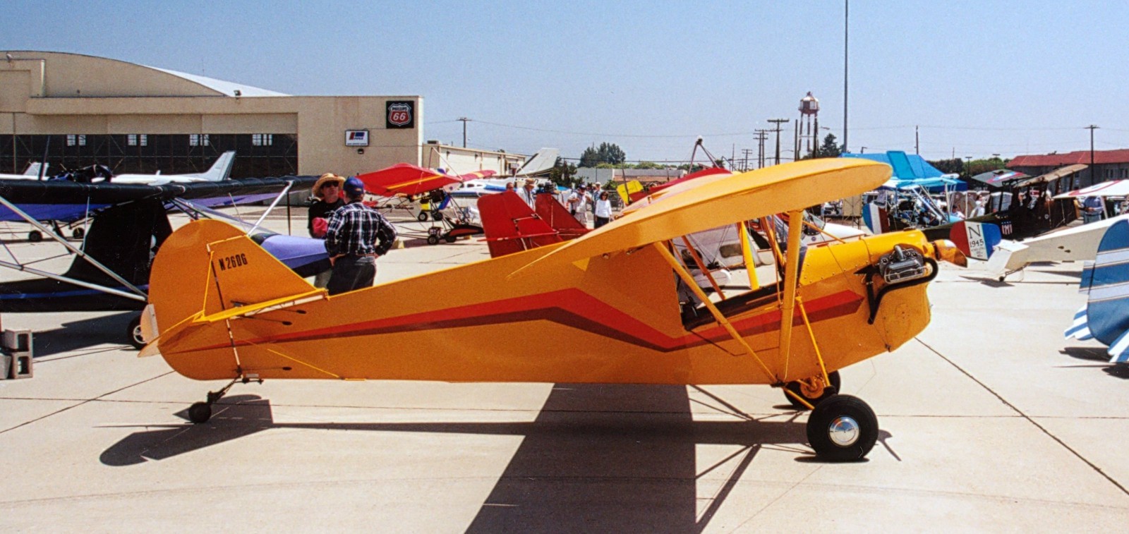 Stewart Headwind High-Wing Homebuilt Aircraft Mahogany Wood Model Large New