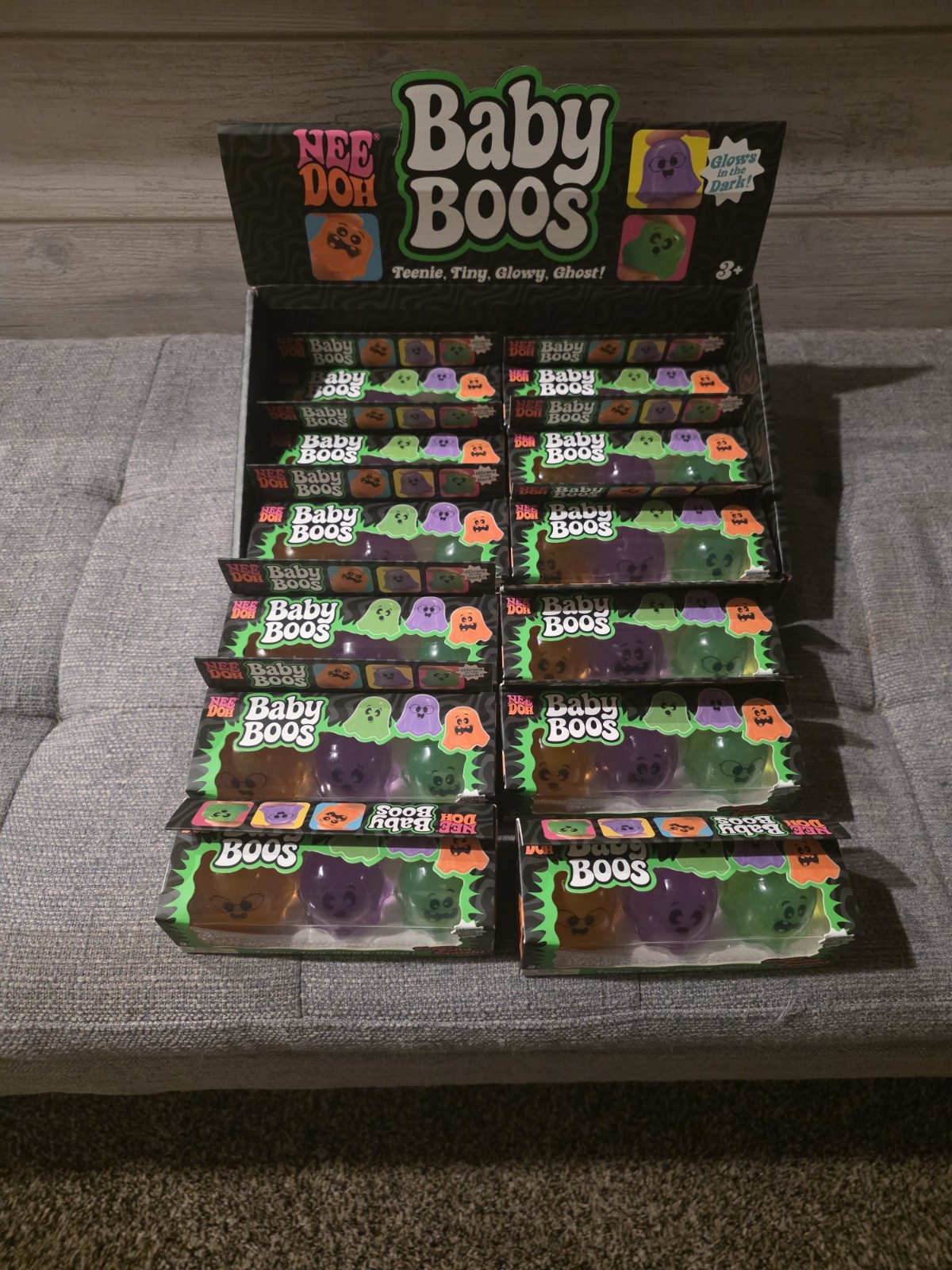 Rare Baby Boos Glowy Ghost 3 Set Of 3 - New Release Needoh Authentic 9 Ghosts Rare Baby Boos Glowy Ghost 3 Set Of 3 - New Release Needoh Authentic 9 Ghosts