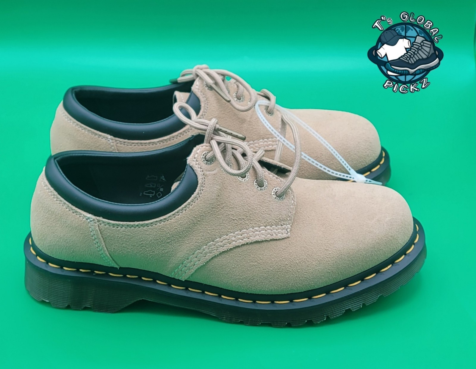 Dr. Martens 8053 Waxy Suede Mens Size 10 Savannah Brown Leather Chunky Shoes NEW Dr. Martens 8053 Waxy Suede Mens Size 10 Savannah Brown Leather Chunky Shoes NEW
