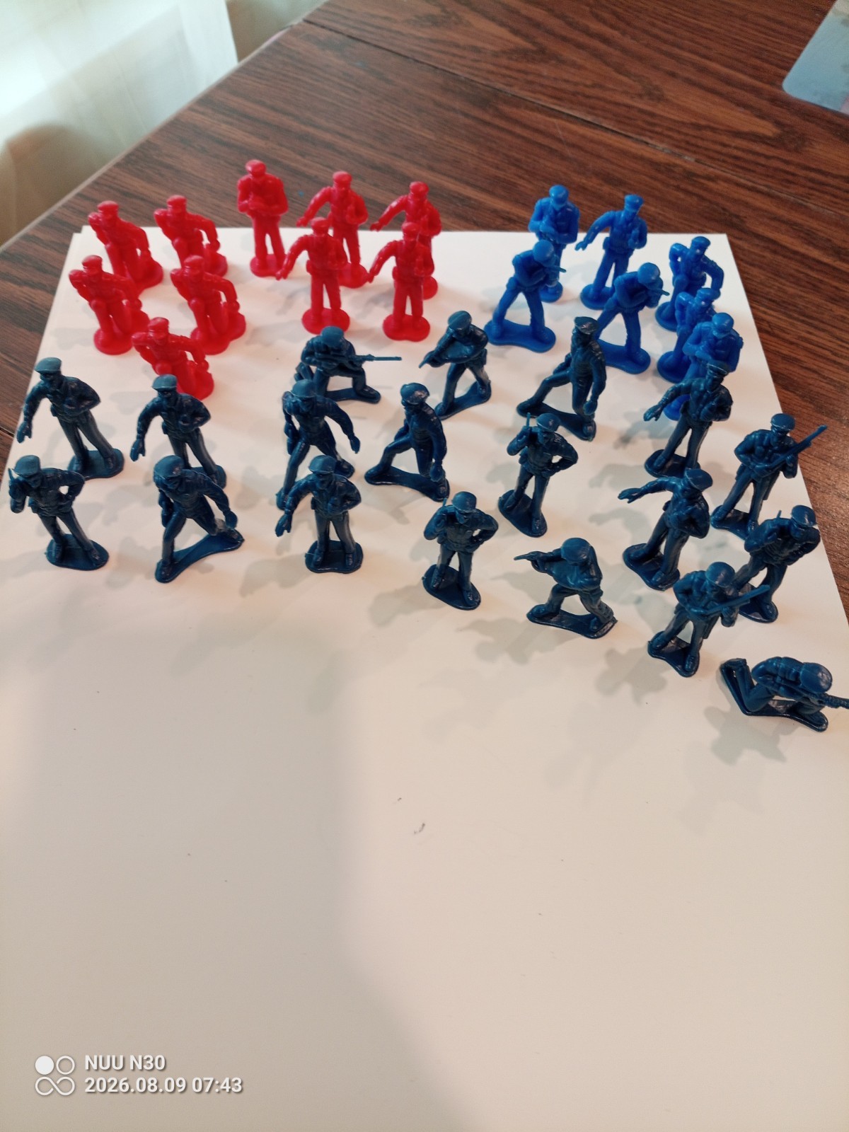 Plastic Police Officer Figures Lot 2” Red Blue Toy Cops CHINA Numbered Plastic Police Officer Figures Lot 2” Red Blue Toy Cops CHINA Numbered