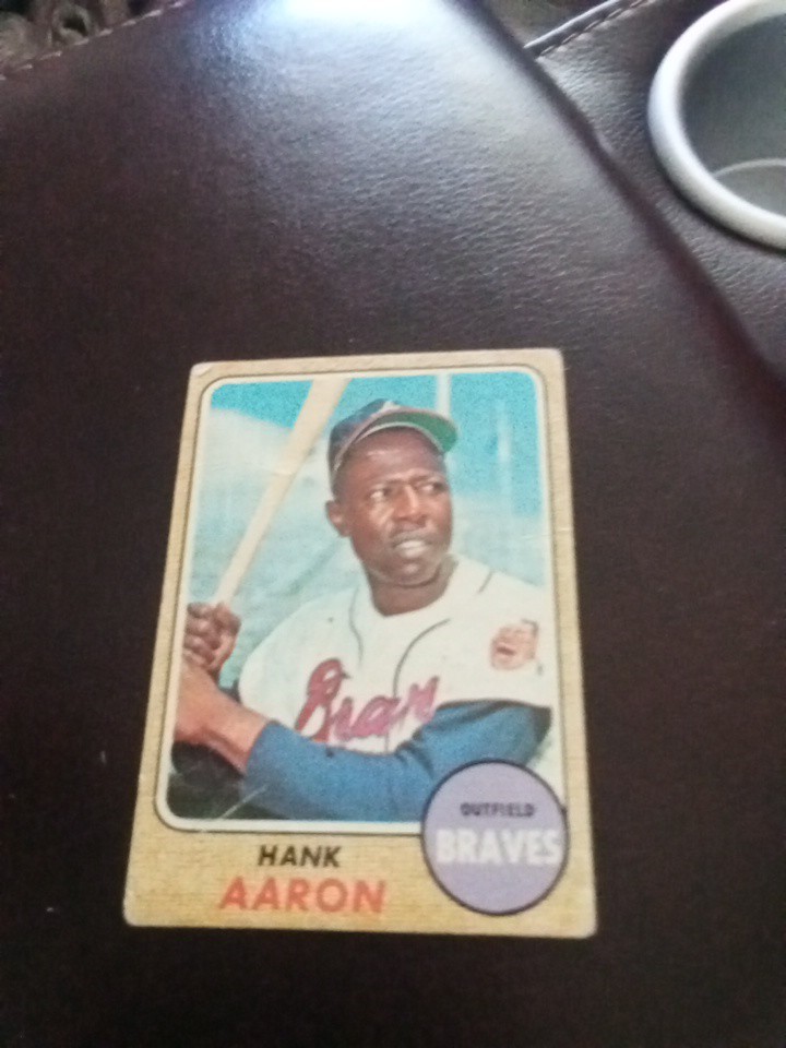 1968 Topps - Hank Aaron #110 1968 Topps - Hank Aaron #110