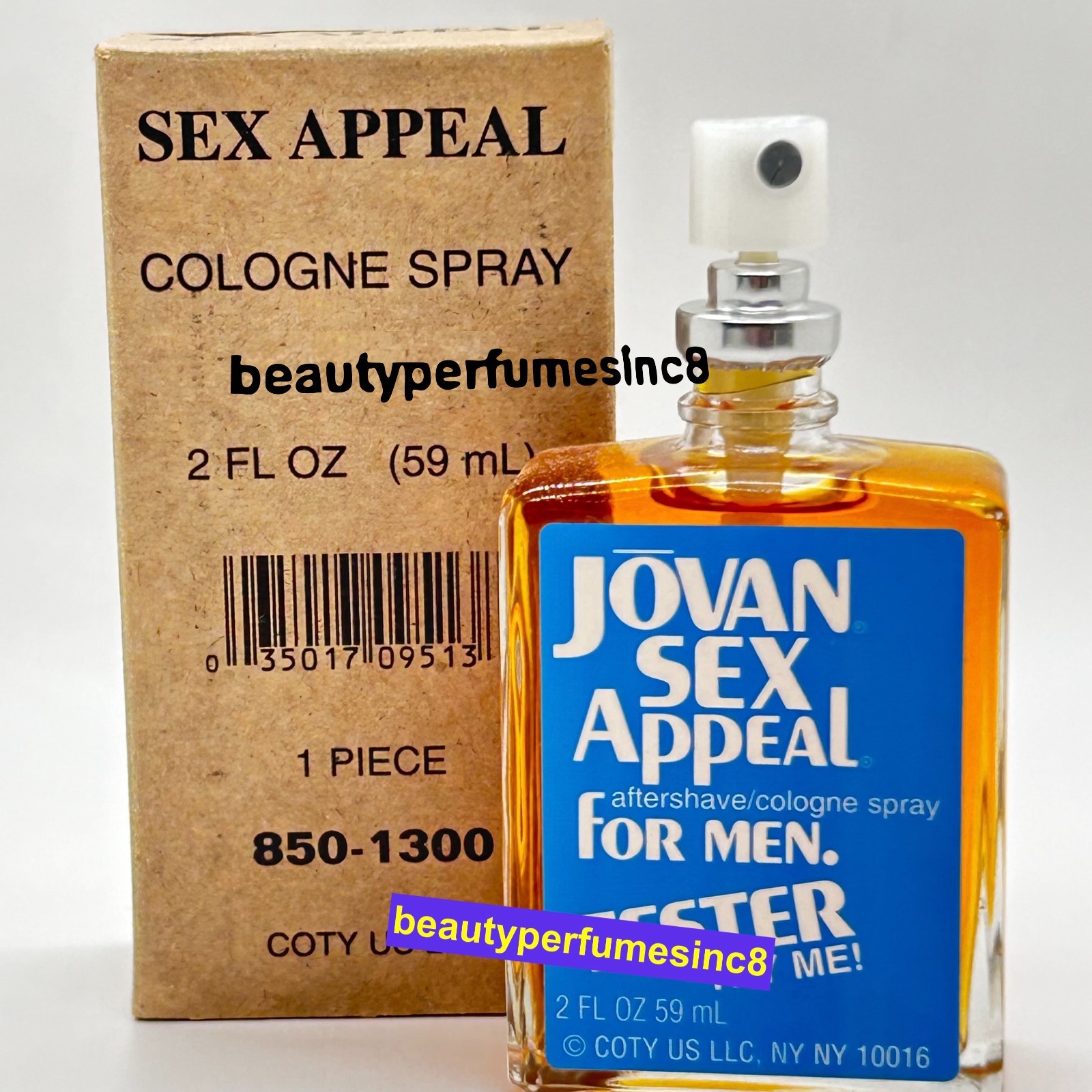Jovan Sex Appeal Aftershave/Cologne Spray 2 fl oz Spray Jovan Sex Appeal Aftershave/Cologne Spray 2 fl oz Spray