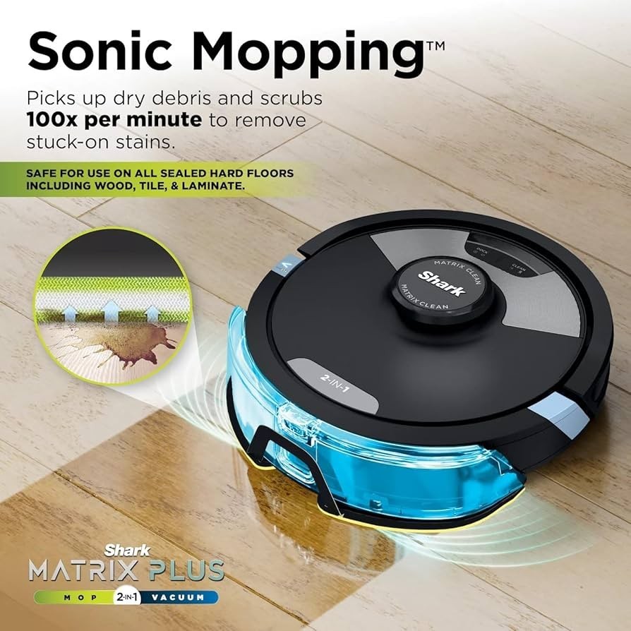 Shark RV2620W AI Ultra Robot Vacuum and Mop with Matrix Clean Navigation Shark RV2620W AI Ultra Robot Vacuum and Mop with Matrix Clean Navigation