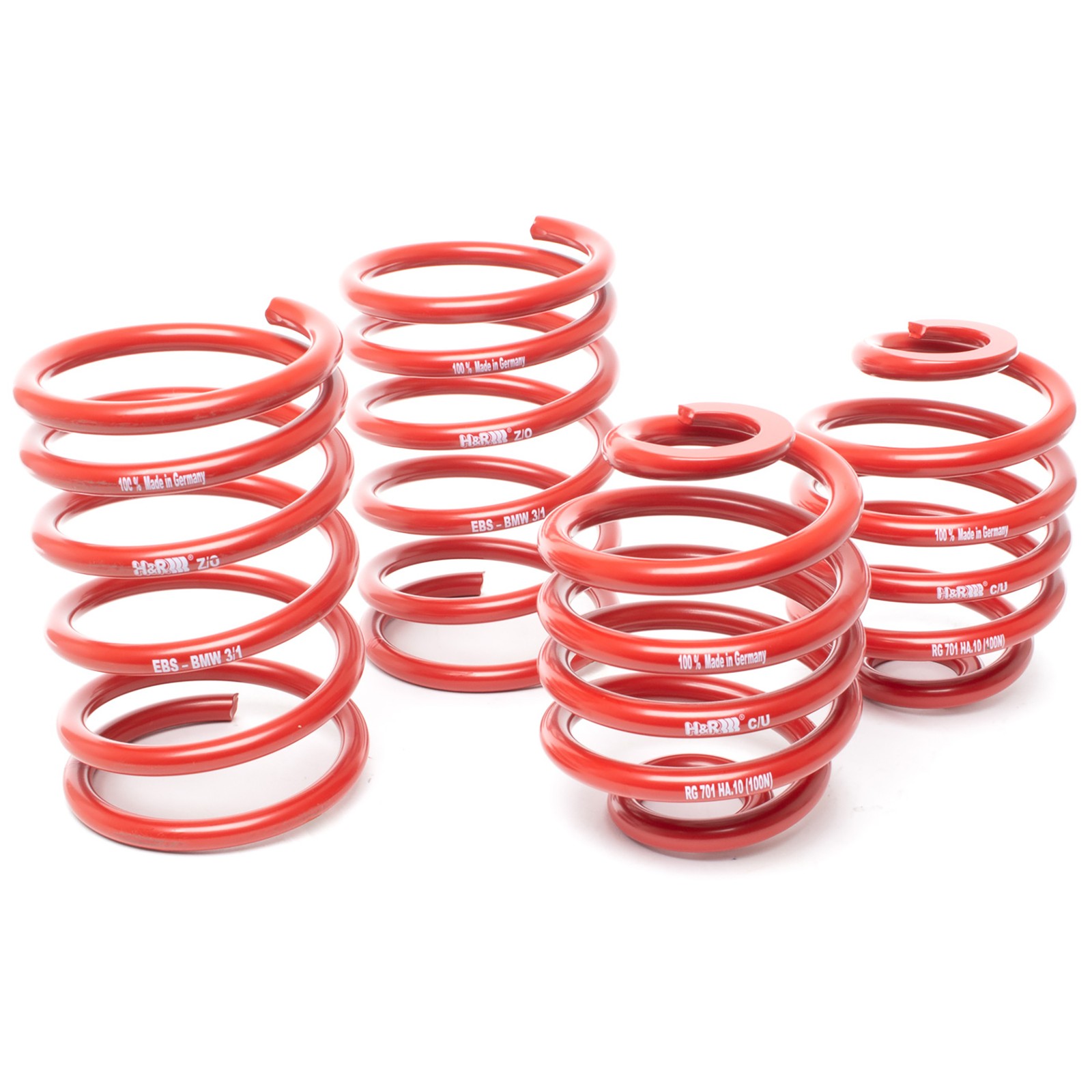 H&R 50404-88 Lowering Race Front and Rear Springs Kit Set for 1988-92 BMW M3 E30