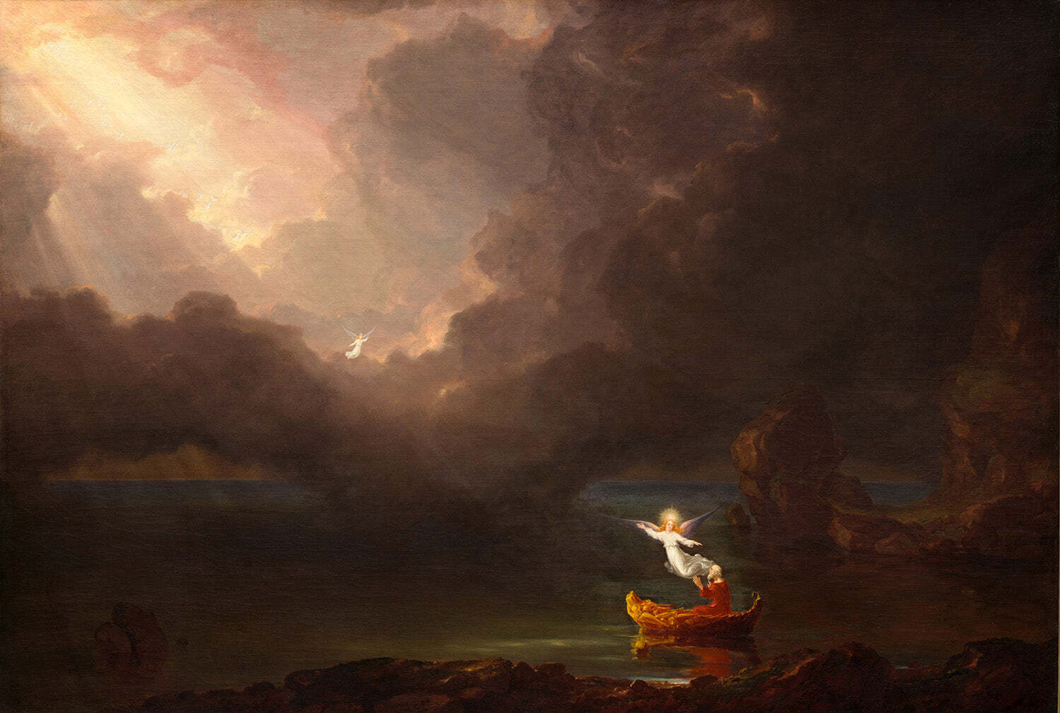The Voyage of Life: Old Age by Thomas Cole Art Print