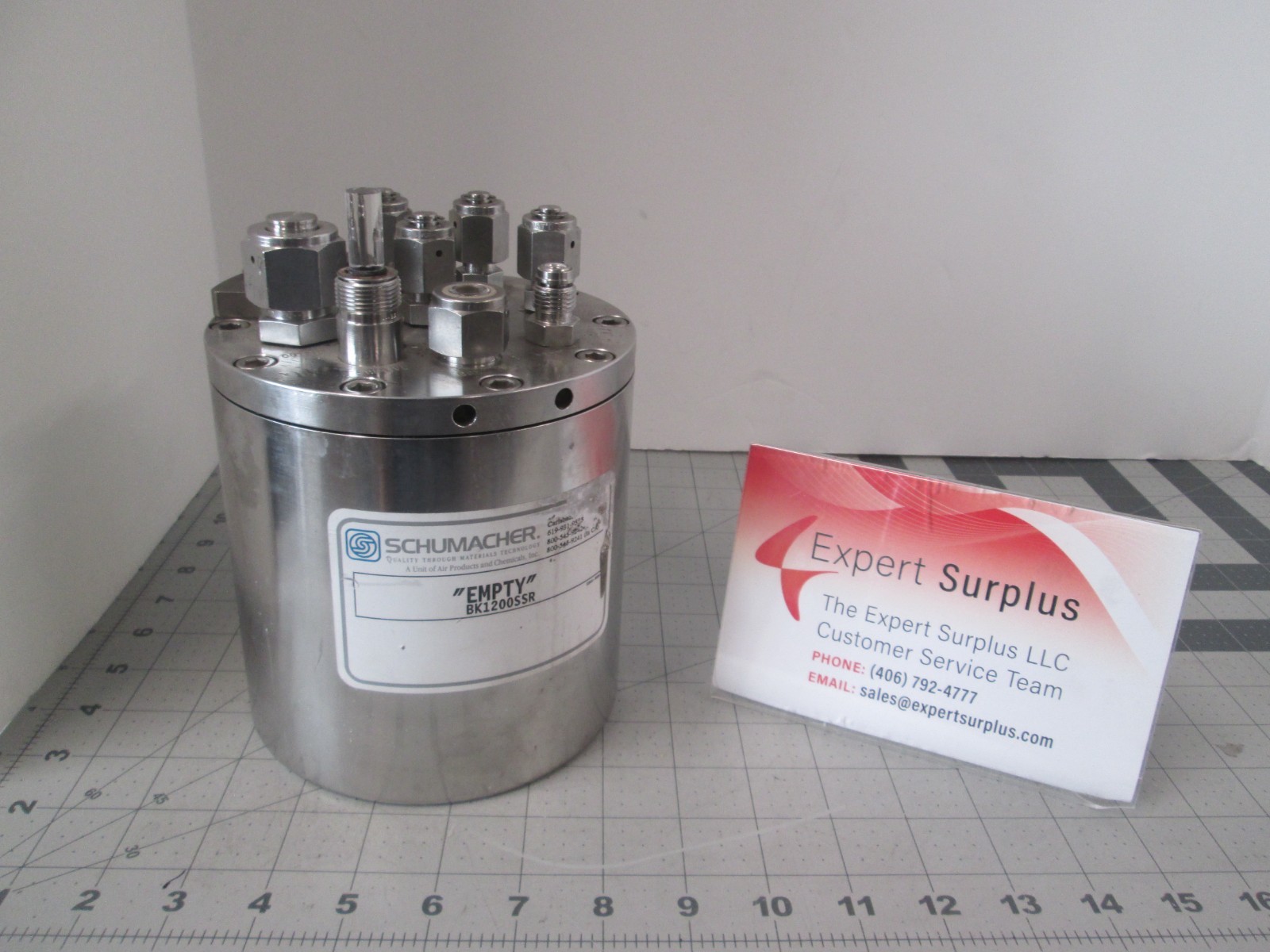 Schumacher, Empty Container, BK1200SSR, Used Schumacher, Empty Container, BK1200SSR, Used
