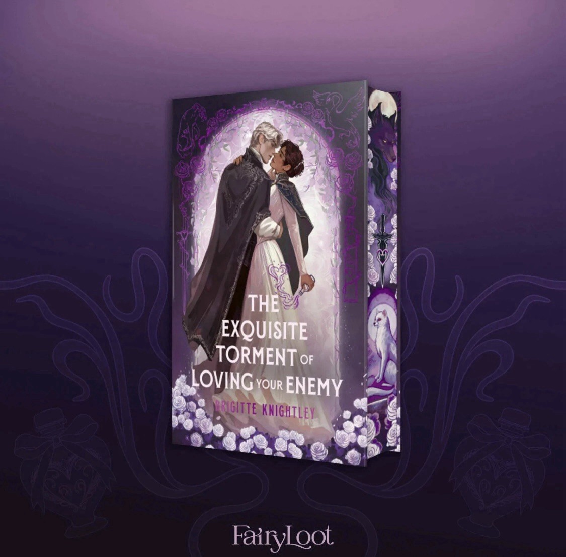 Fairyloot The Exquisite Torment of Loving Your Enemy Signed Pre Sale  W/FREE SHP