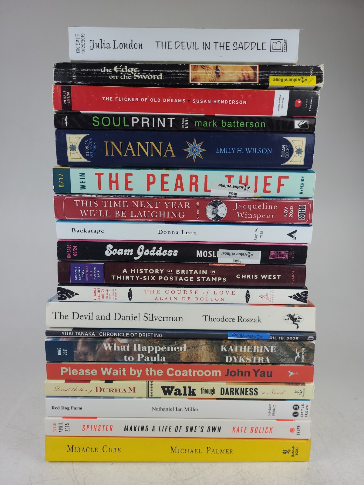 Lot of 19 ARC Advance Reader Uncorrected Proof Paperbacks Bolick Yau Dykstra Lot of 19 ARC Advance Reader Uncorrected Proof Paperbacks Bolick Yau Dykstra