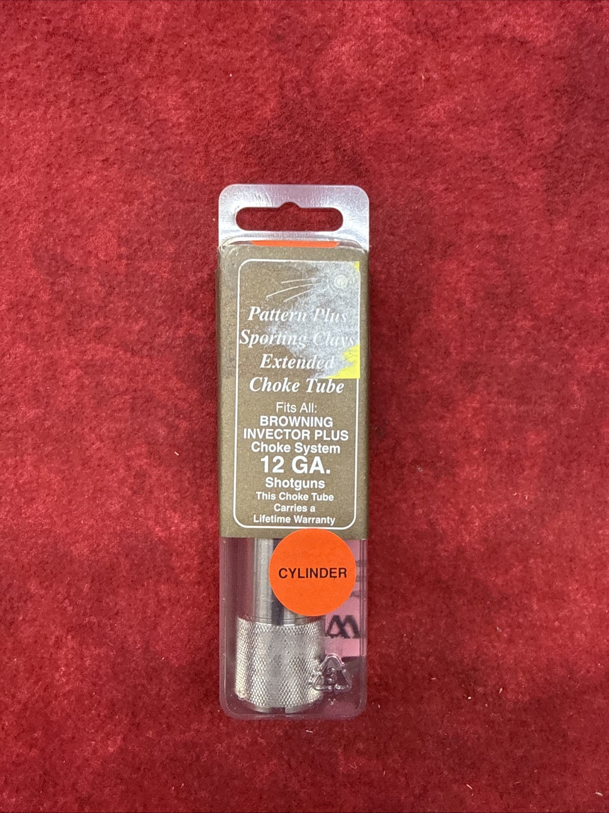 CARLSON\'S BROWNING INVECTOR PLUS EXTENDED CYLINDER SPORTING CLAYS CHOKE TUBE CARLSON\'S BROWNING INVECTOR PLUS EXTENDED CYLINDER SPORTING CLAYS CHOKE TUBE