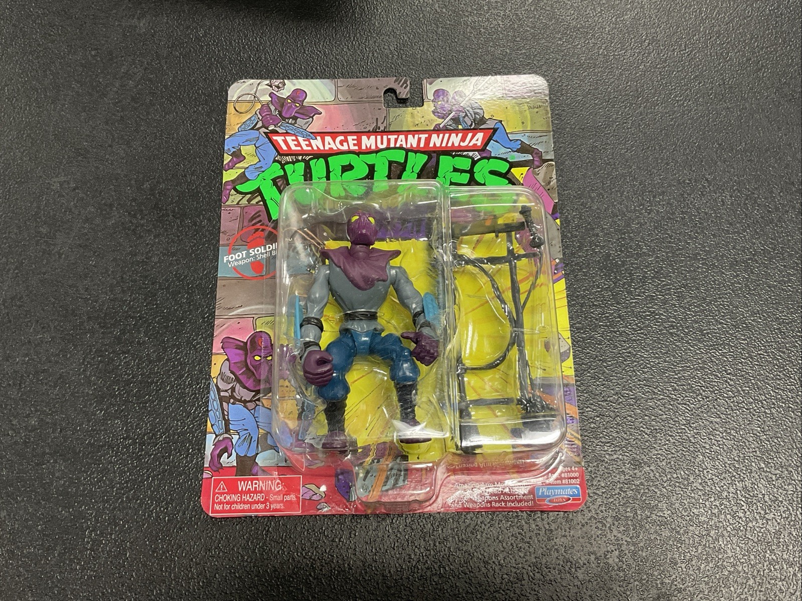 Playmates Toys Teenage Mutant Ninja Turtles Foot Soldier 4 in Action Figure 2022 Playmates Toys Teenage Mutant Ninja Turtles Foot Soldier 4 in Action Figure 2022