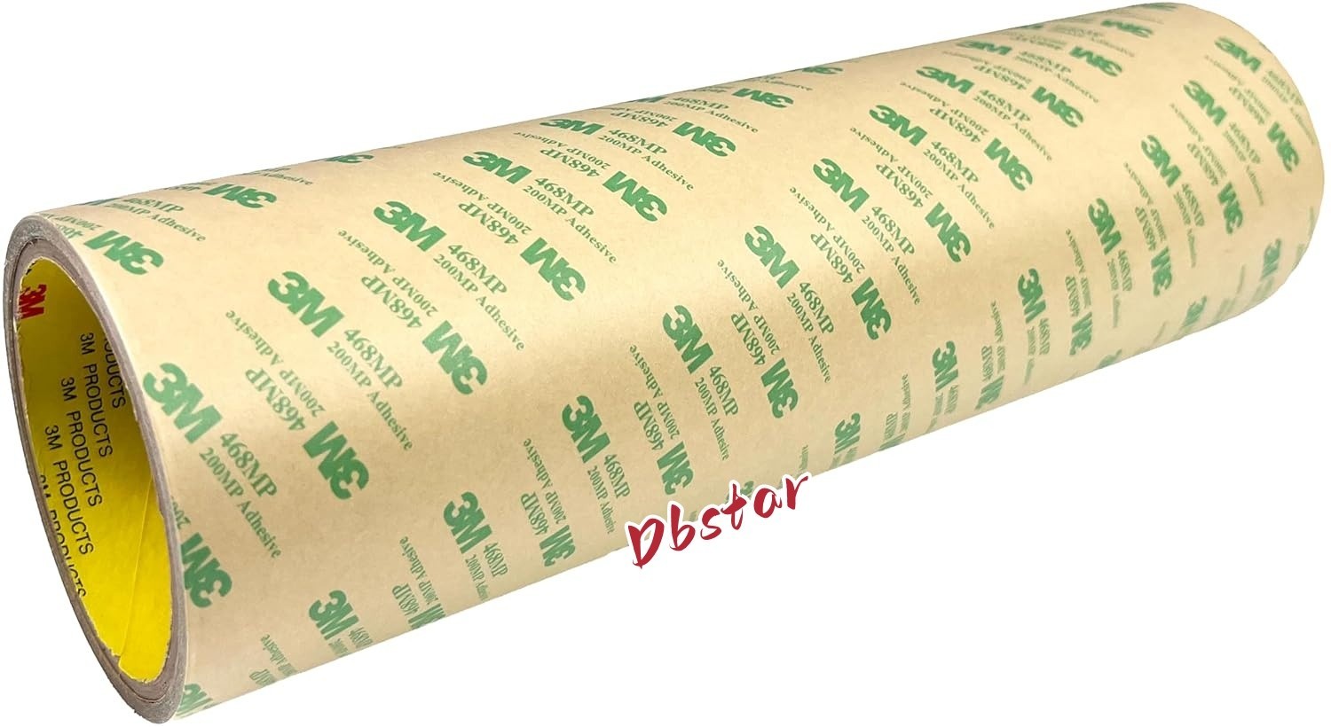 3M 468MP Adhesive Transfer Tape, Bonding & Laminating, Clear, 12 in x 5 yds 3M 468MP Adhesive Transfer Tape, Bonding & Laminating, Clear, 12 in x 5 yds