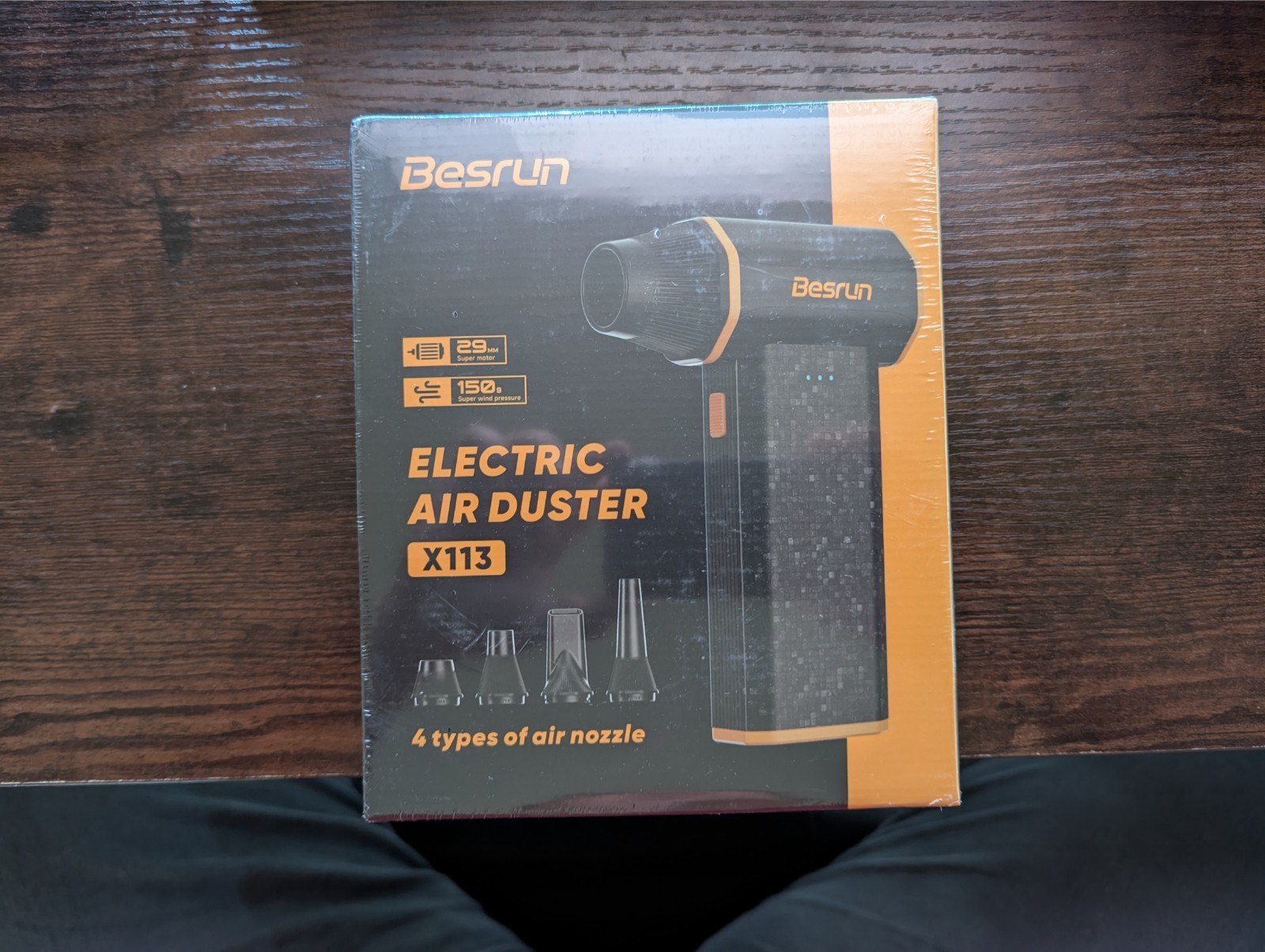 Besrun X113 Electric Air Duster Dust Blower - All-Purpose, 4 Nozzles Besrun X113 Electric Air Duster Dust Blower - All-Purpose, 4 Nozzles