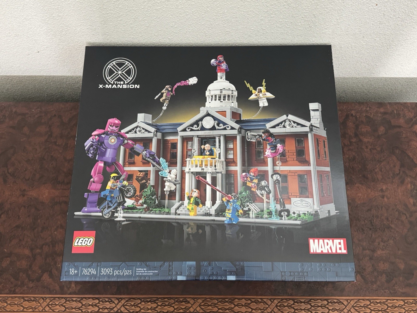 Lego 76294 Marvel X-Men The X-Mansion 3093pcs SEALED / Brand New In Box In Hand