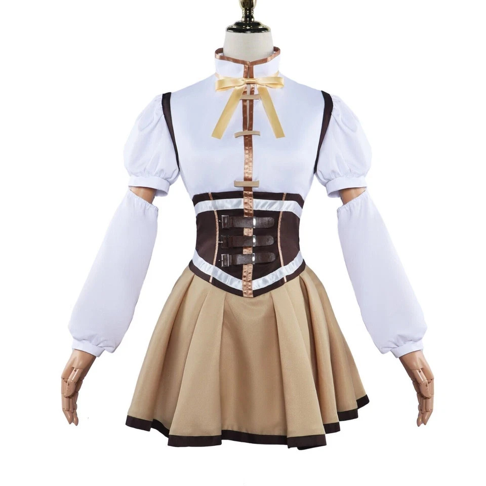 Anime Puella Magi Madoka Magica Tomoe Mami Carnival Outfits Cosplay Costume