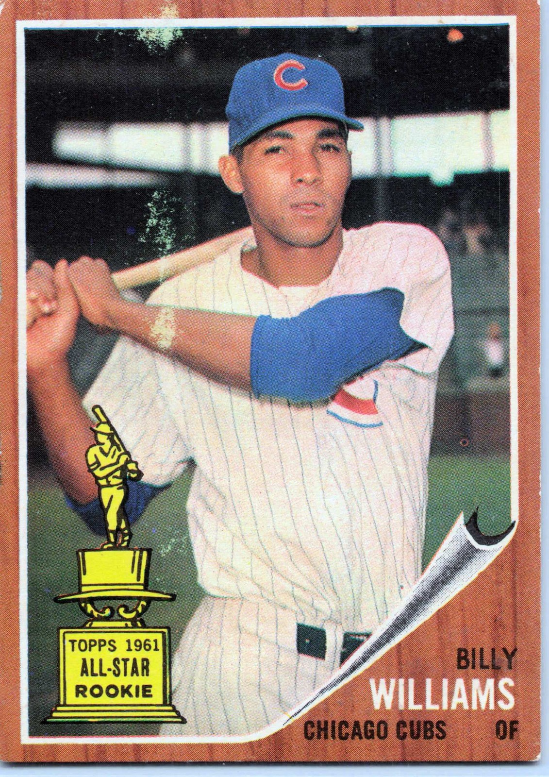 1962 Topps #288 Billy Williams 1962 Topps #288 Billy Williams