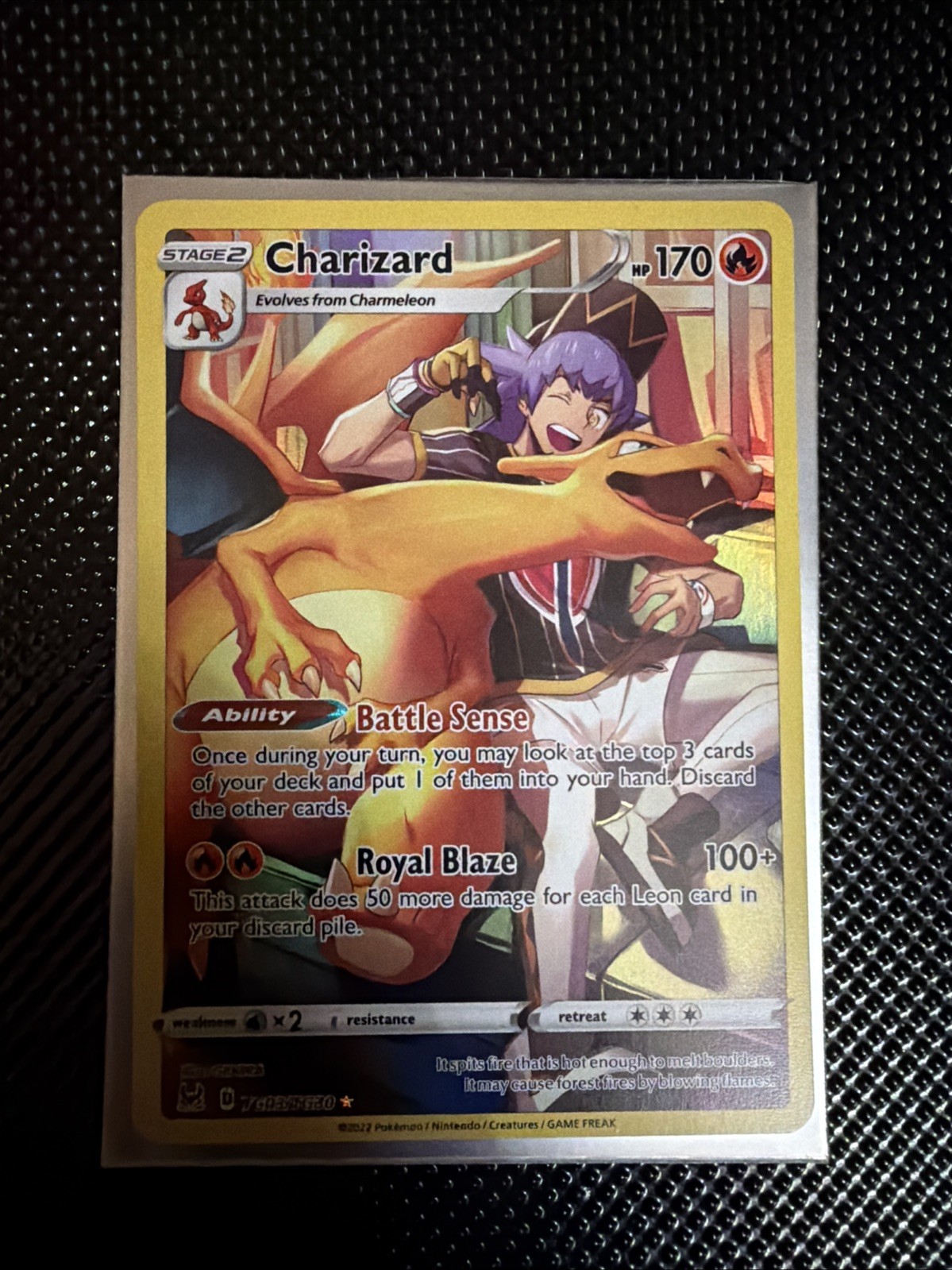 Charizard 2022 Pokemon Sword & Shield Lost Origin #TG03/TG30 Trainer Gallery Charizard 2022 Pokemon Sword & Shield Lost Origin #TG03/TG30 Trainer Gallery