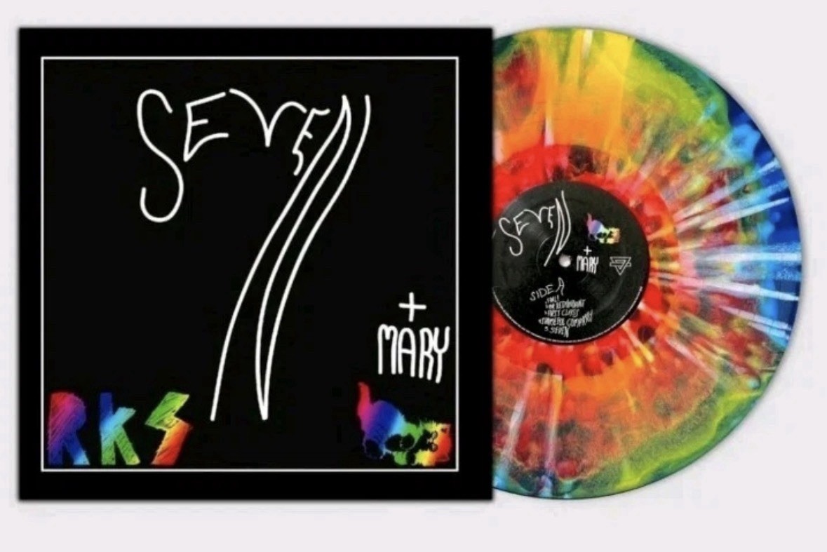 Rainbow Kitten Surprise Seven + Mary VERTIGO VV Tie Dye Vinyl PRESALE 11/06 Rainbow Kitten Surprise Seven + Mary VERTIGO VV Tie Dye Vinyl PRESALE 11/06