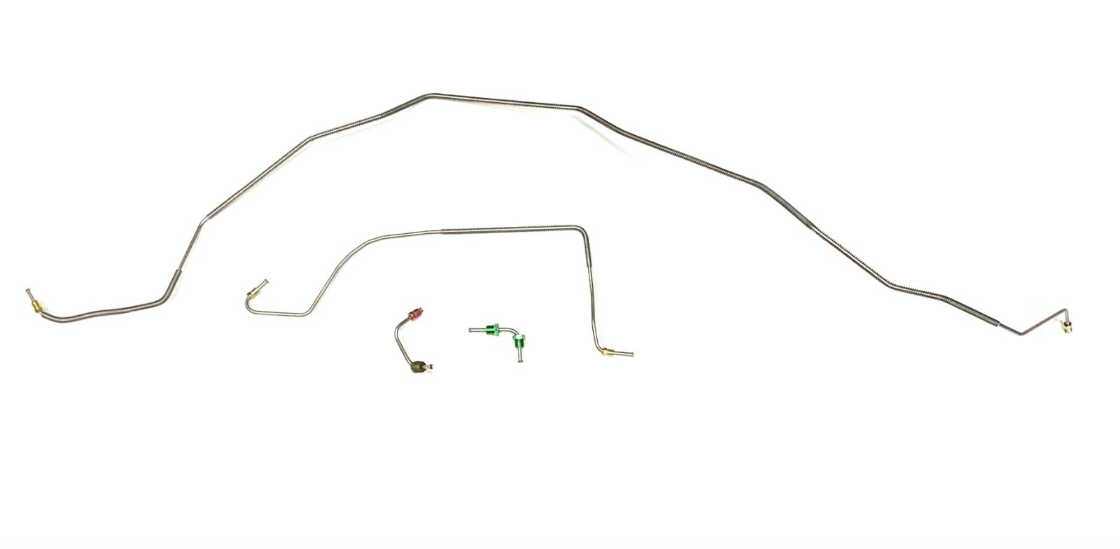 Galfan Coat Front Brake Line Kit for Vehicles Converted to Power Front Disc Galfan Coat Front Brake Line Kit for Vehicles Converted to Power Front Disc