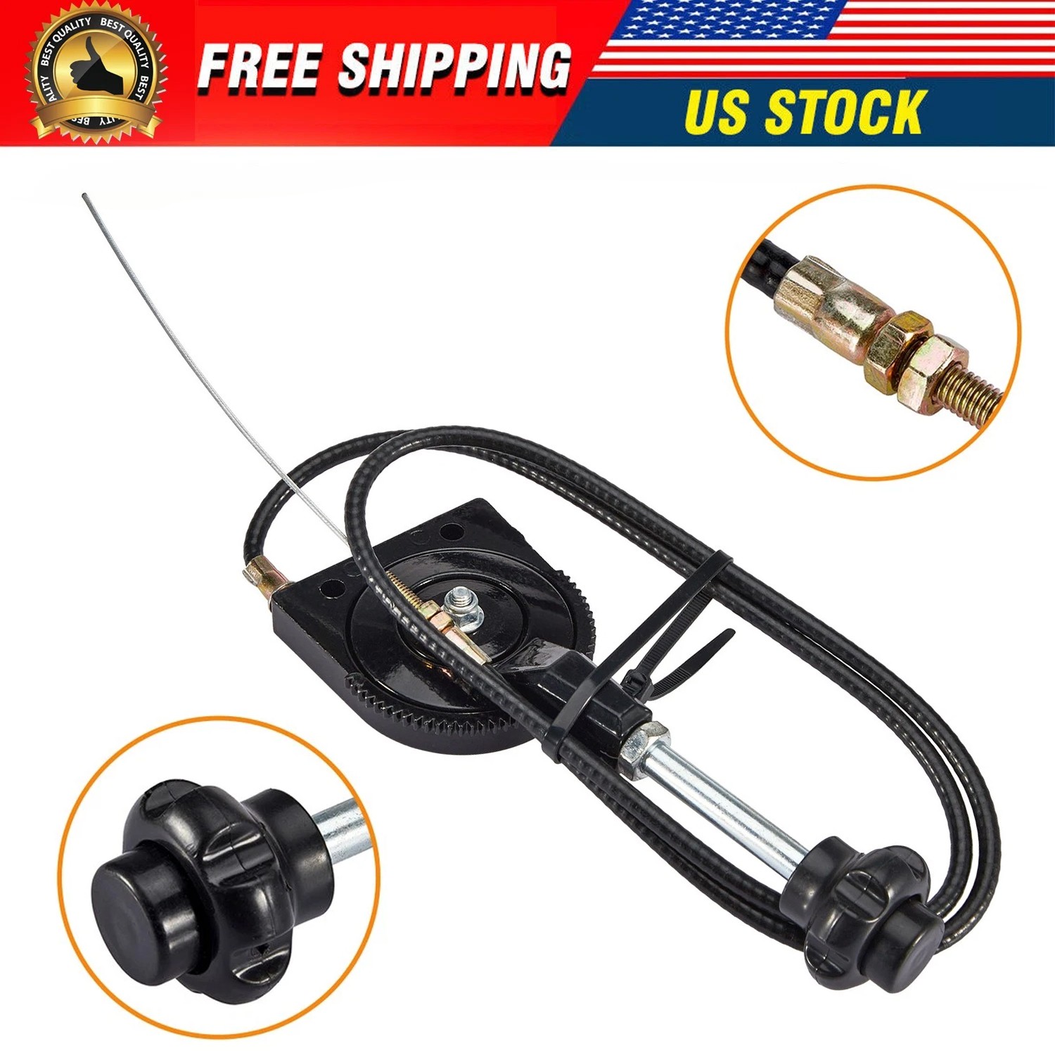 New Mini Excavator Manual Bendable Control Throttle Cables Throttle Cable US New Mini Excavator Manual Bendable Control Throttle Cables Throttle Cable US