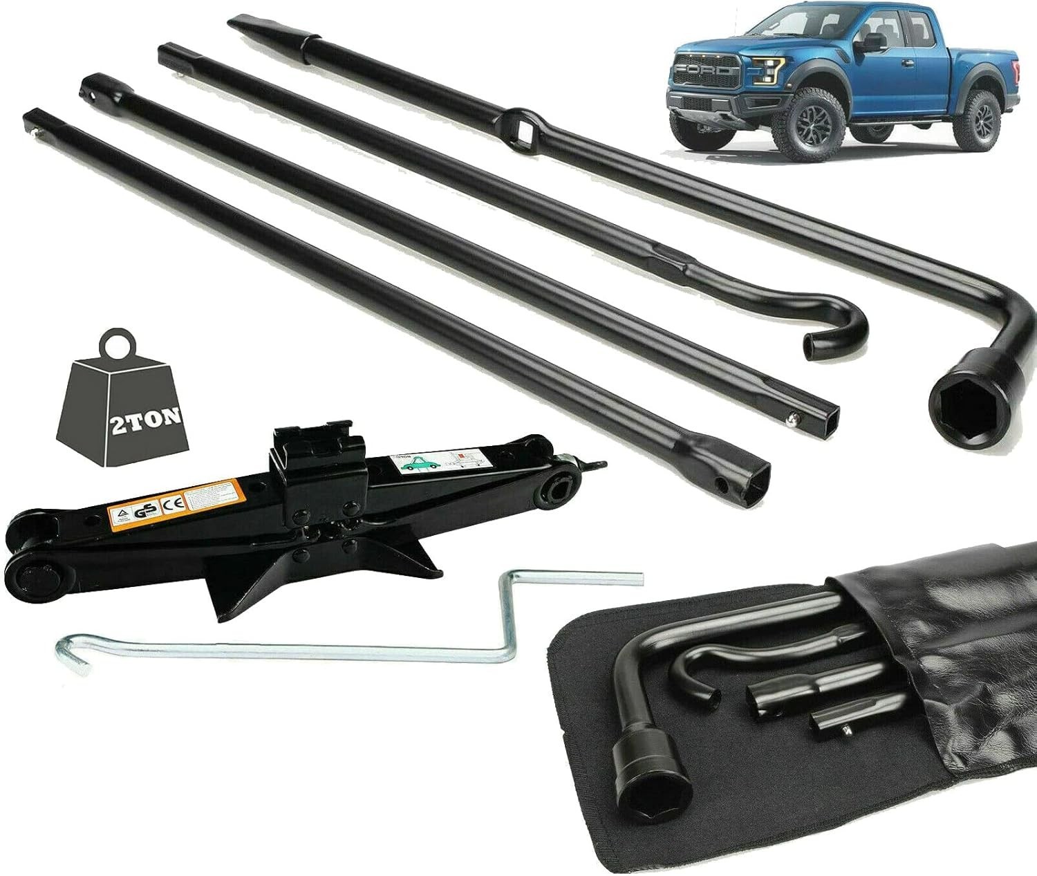 Jack Spare Tire Tool Kit fit for 2005 2006 2008 2010 2011 2012 2013 2014 Ford.. Jack Spare Tire Tool Kit fit for 2005 2006 2008 2010 2011 2012 2013 2014 Ford..