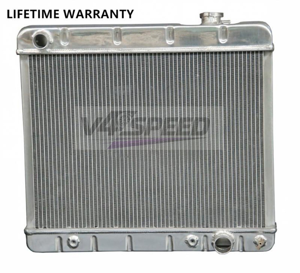 Polished KKS Aluminum Radiator Fit 61-66 Pontiac Old Cars Many GM Models 3 Rows