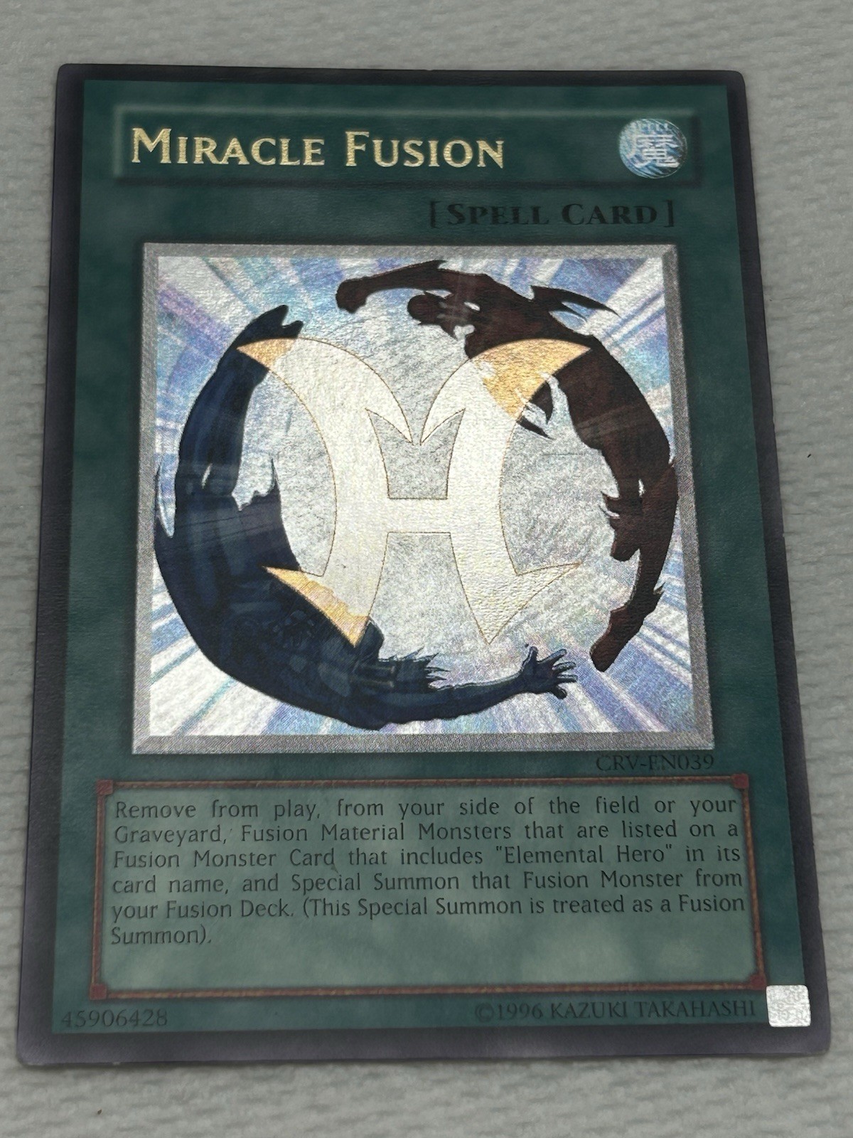 Yu-Gi-Oh Miracle Fusion CRV-EN039 Ultimate Rare Unlimited LP Yu-Gi-Oh Miracle Fusion CRV-EN039 Ultimate Rare Unlimited LP