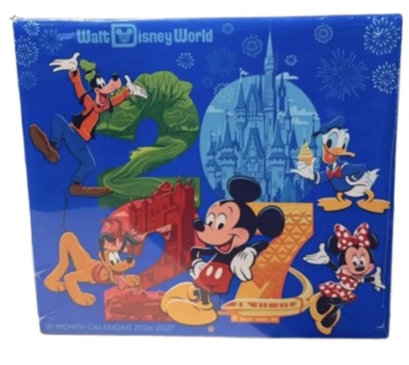 2027 Walt Disney World Parks 2026 - 2027 Walt Disney World 16 Month Calendar New