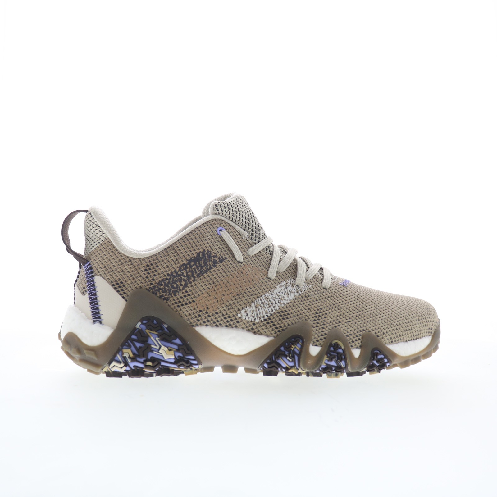 Adidas Codechaos 22 GX4118 Mens Brown Canvas Lace Up Athletic Golf Shoes 9.5