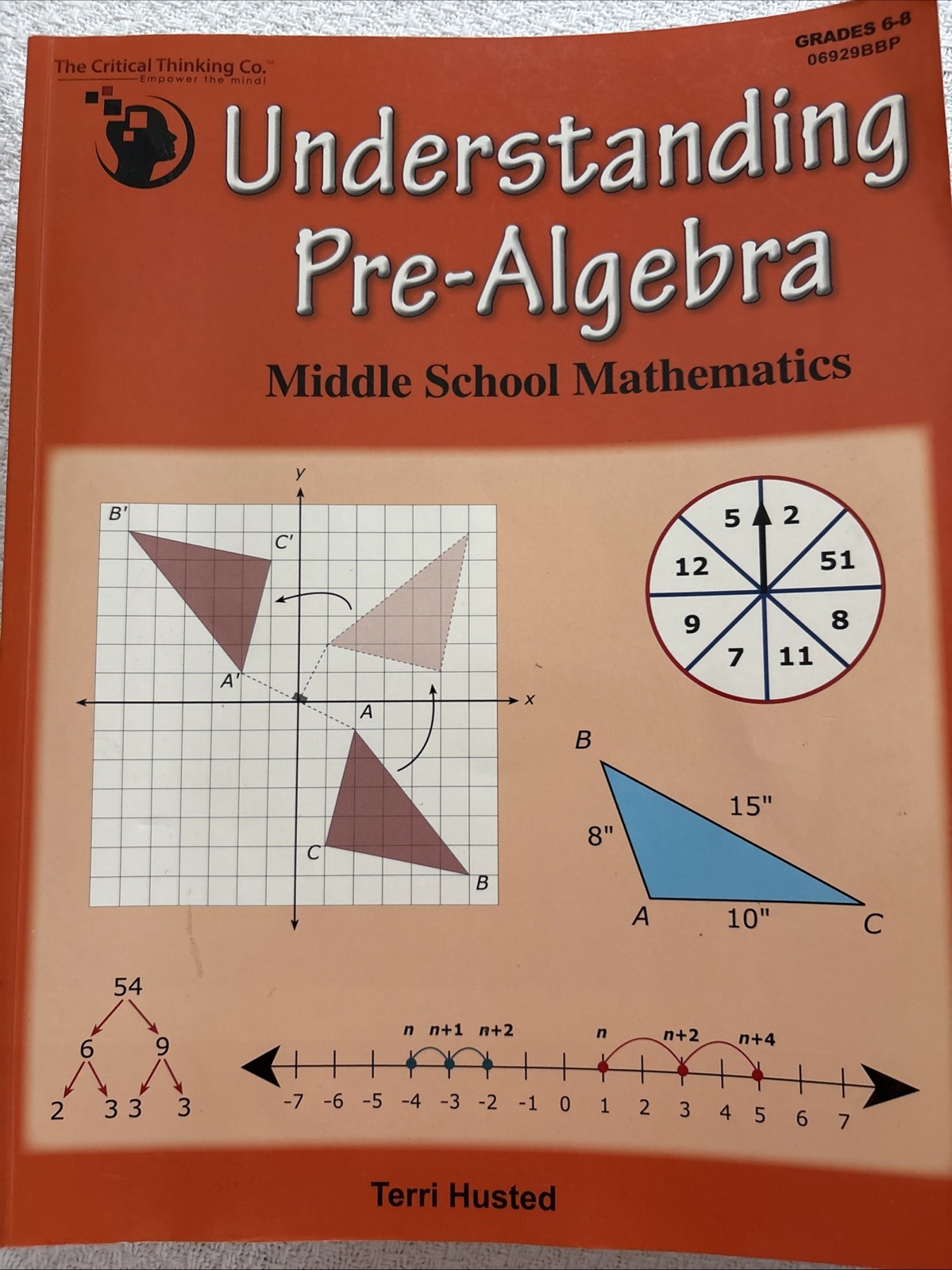 Understanding Pre-Algebra Workbook - Middle School Mathematics by Terri Husted Understanding Pre-Algebra Workbook - Middle School Mathematics by Terri Husted