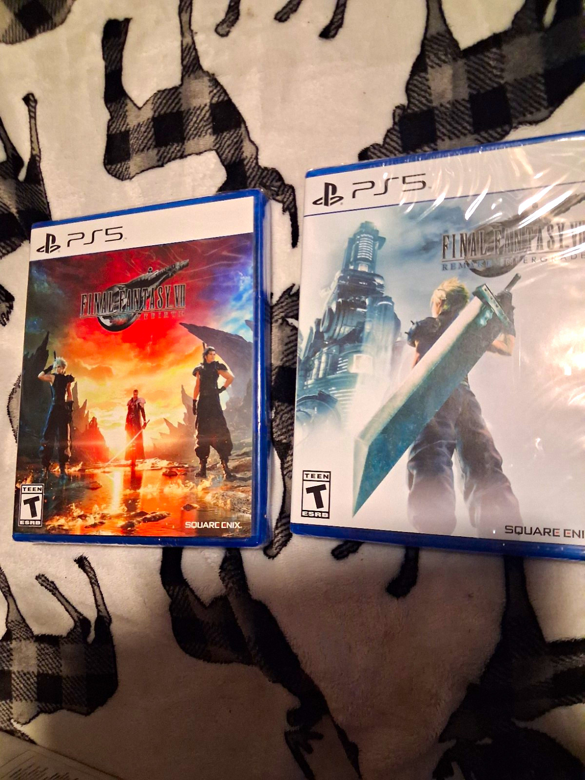 PlayStation 5 Final Fantasy Rebirth And Final Fantasy Remake 7 Both Games New PlayStation 5 Final Fantasy Rebirth And Final Fantasy Remake 7 Both Games New