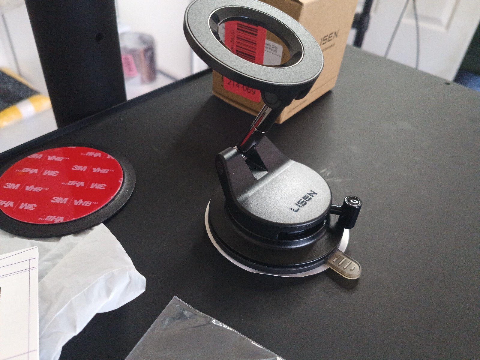 LISEN Magnetic Phone Holder Car Mount Ultra Strong Magnet A608 Open Box Unused LISEN Magnetic Phone Holder Car Mount Ultra Strong Magnet A608 Open Box Unused